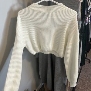 SHEIN cropped sweater